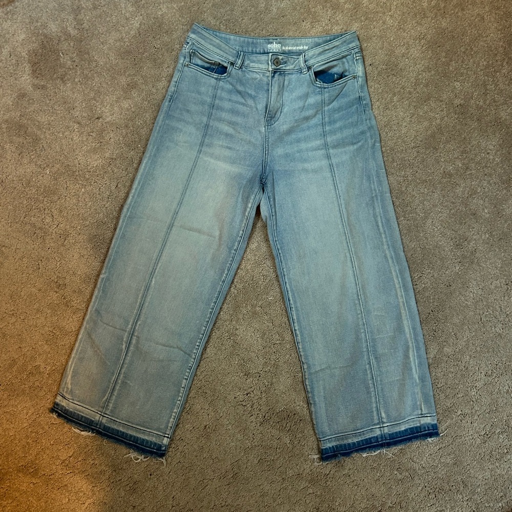 Soho Light Blue Ankle Jeans